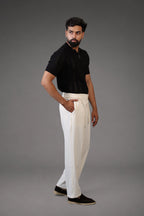 Knitted Zipup t-shirt