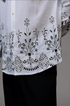 Embroidered European Linen Shirts