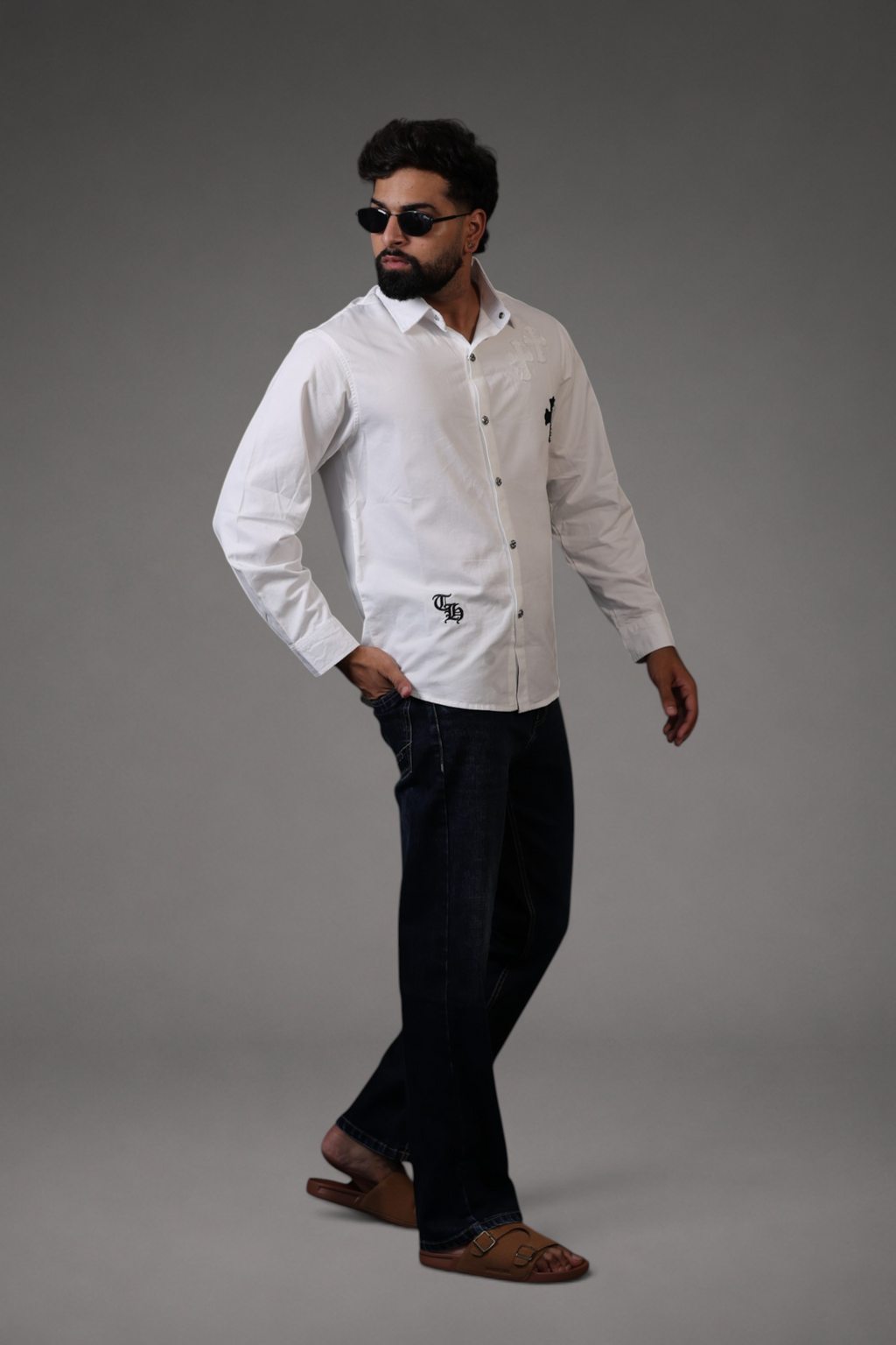 Boxy Fit Shirts Back Print