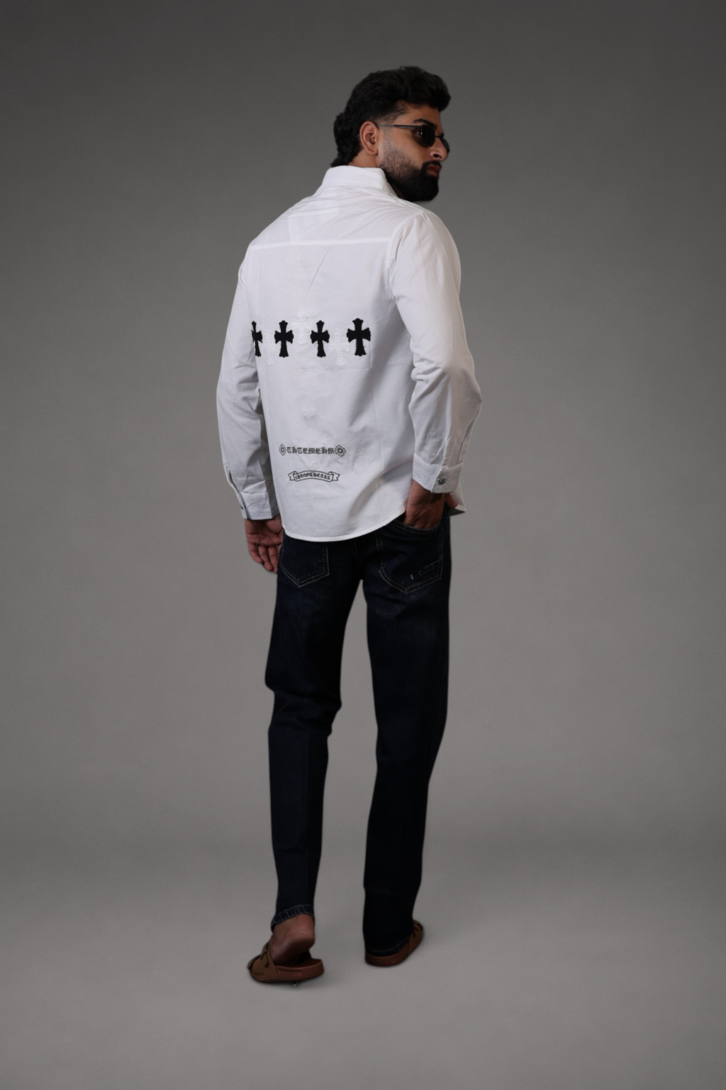 Boxy Fit Shirts Back Print