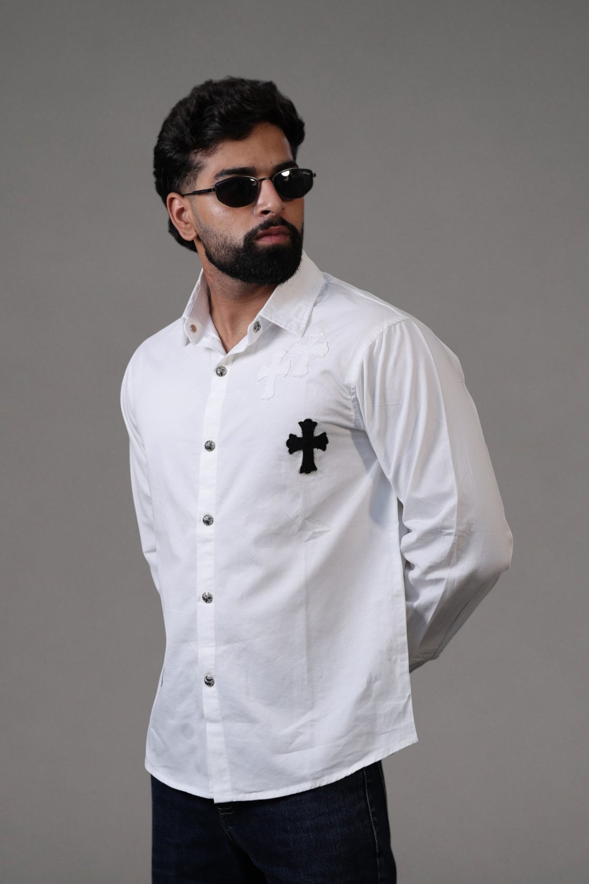 Boxy Fit Shirts Back Print