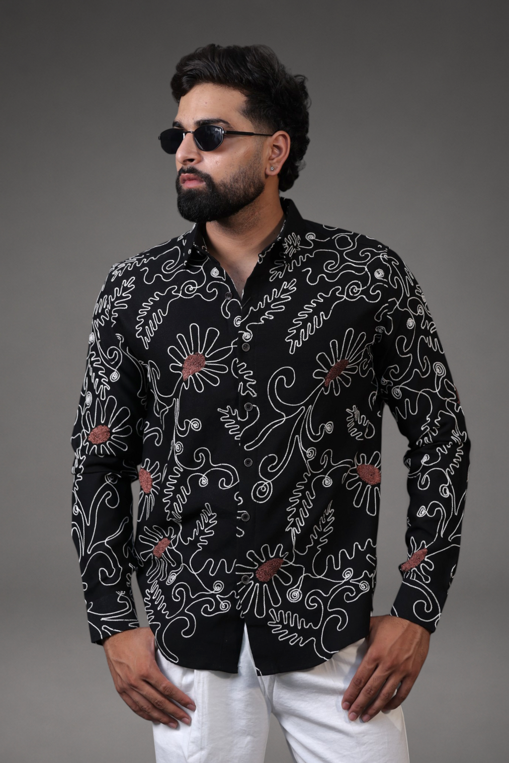 European Thread work Shirts