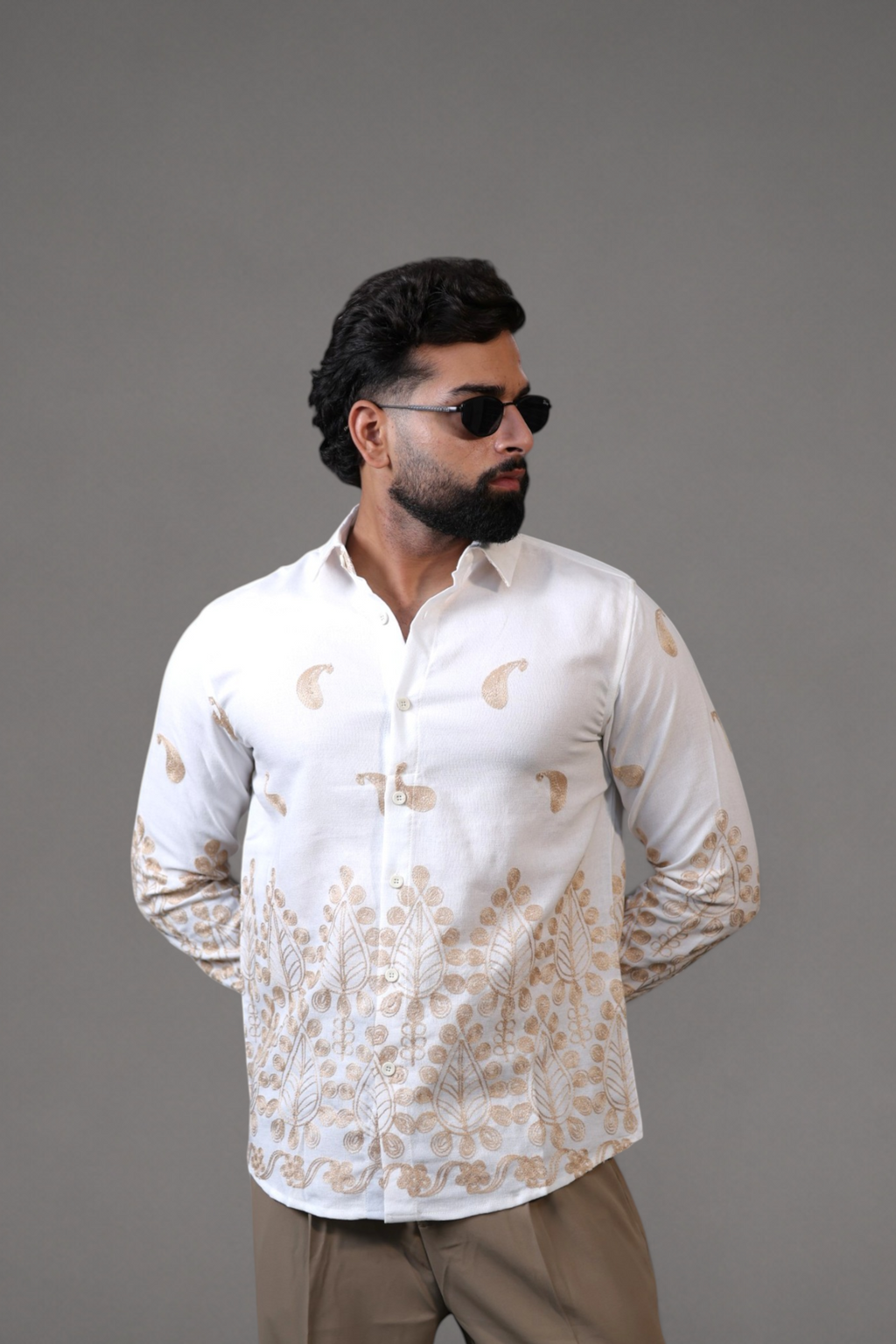 European Thread work Shirts