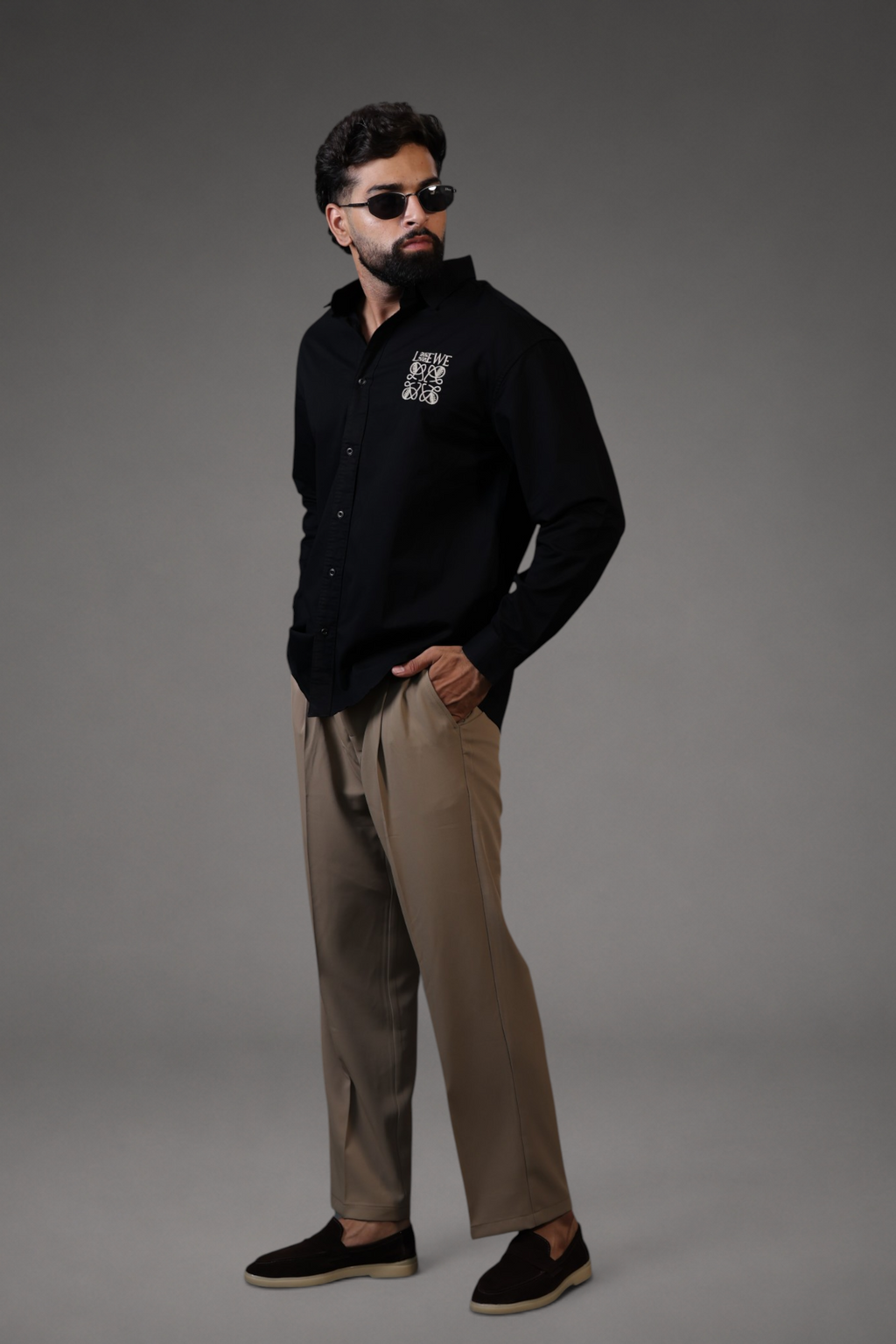 Boxy Fit Shirts Back Print
