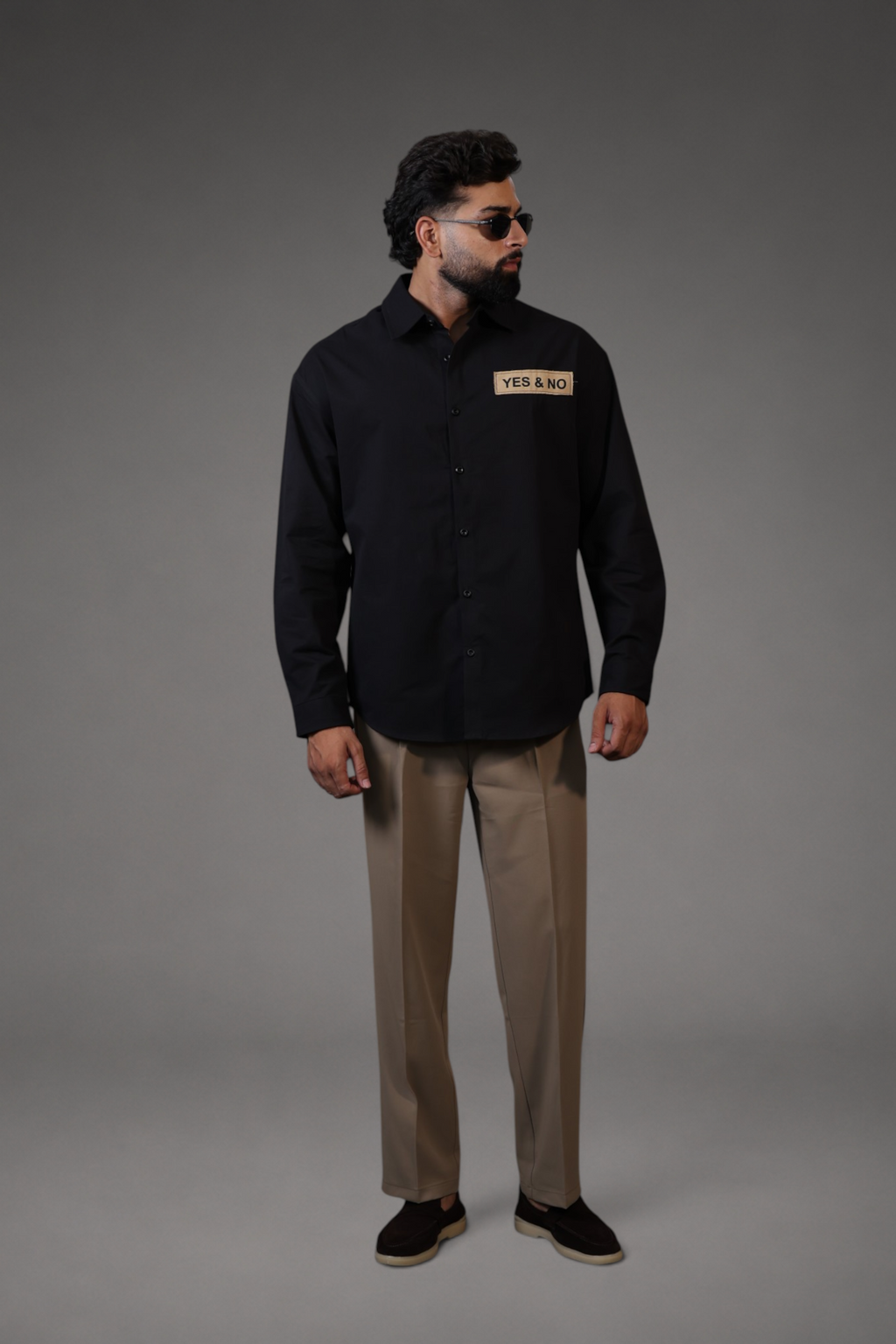 Boxy Fit Shirts Back Print