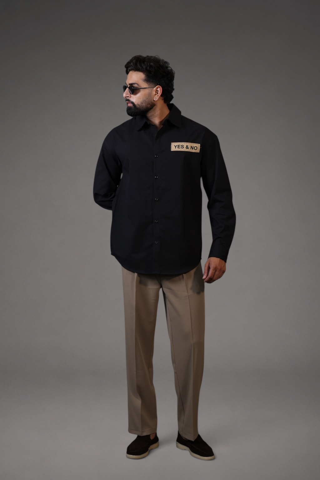 Boxy Fit Shirts Back Print