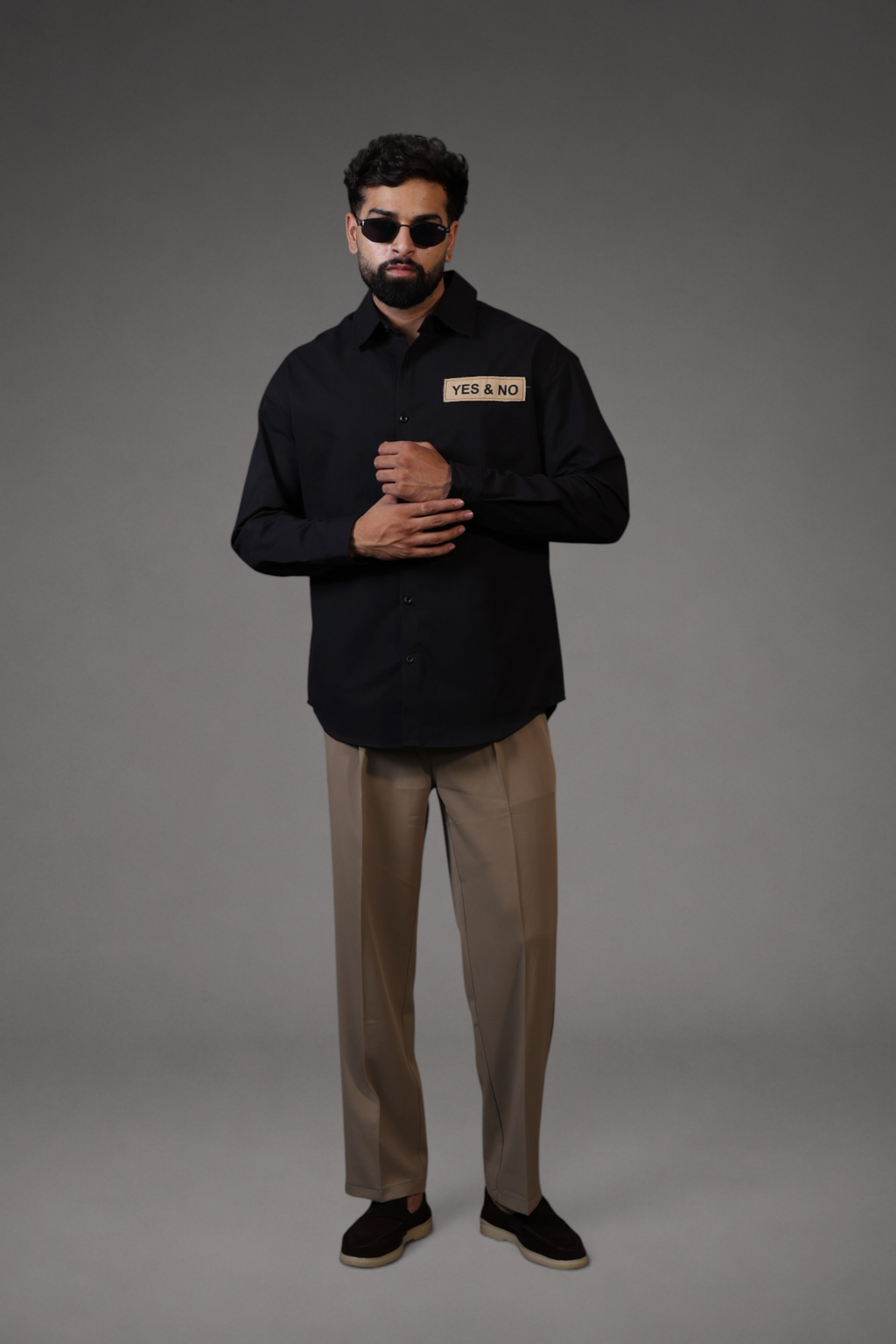 Boxy Fit Shirts Back Print