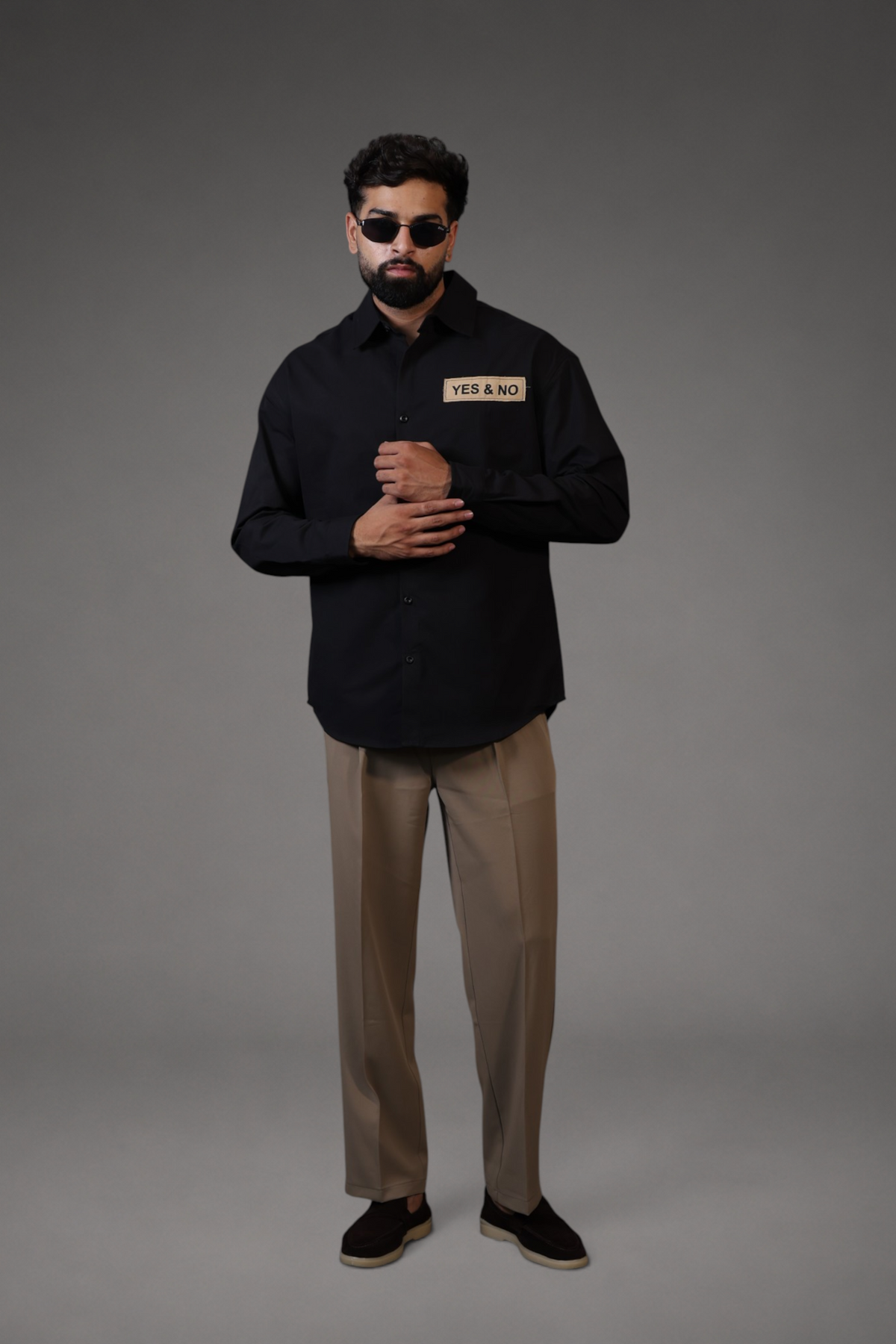 Boxy Fit Shirts Back Print