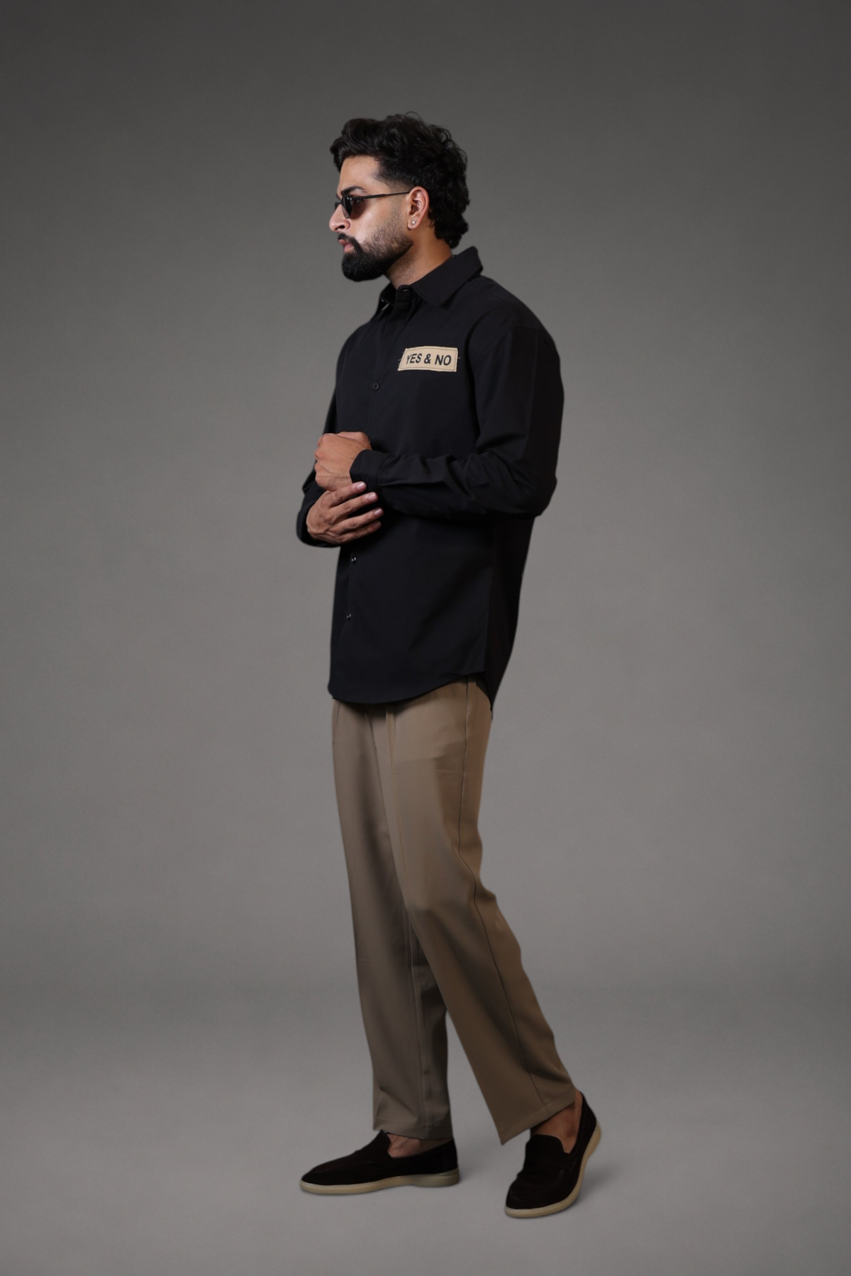 Boxy Fit Shirts Back Print