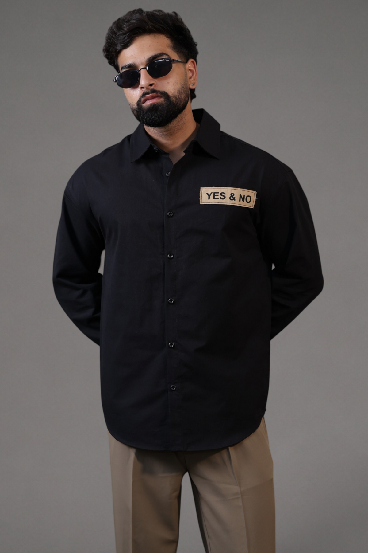 Boxy Fit Shirts Back Print