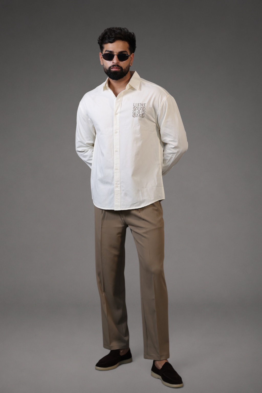 Boxy Fit Shirts Back Print