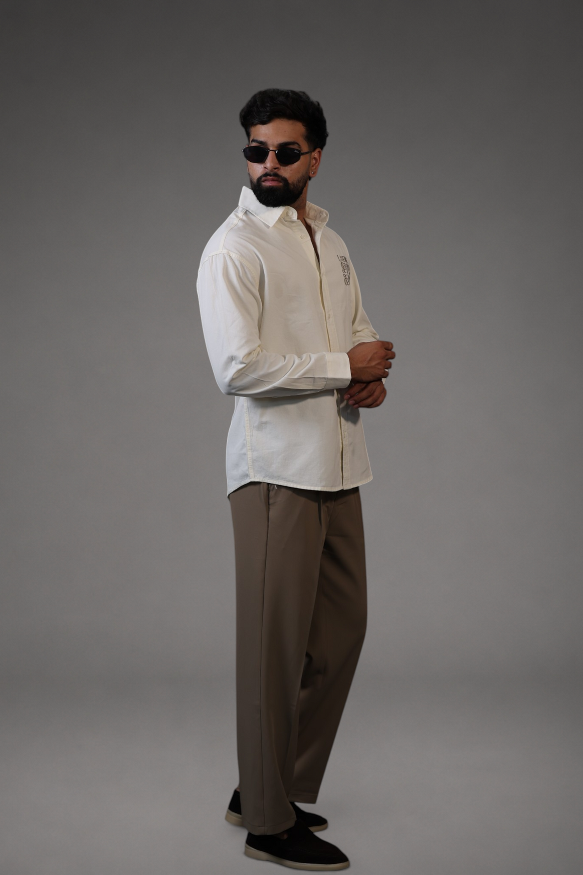 Boxy Fit Shirts Back Print