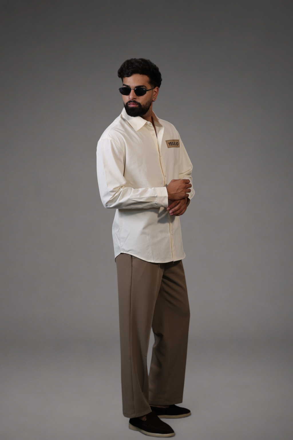 Boxy Fit Shirts Back Print