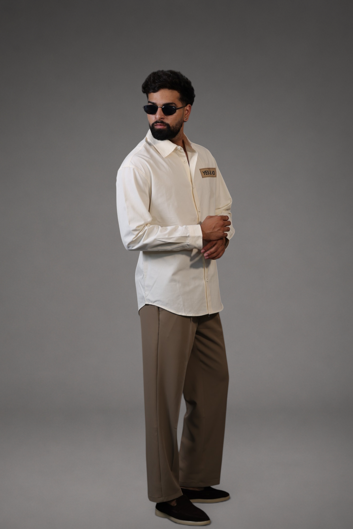 Boxy Fit Shirts Back Print
