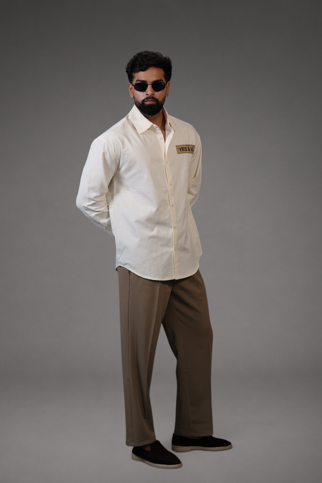 Boxy Fit Shirts Back Print