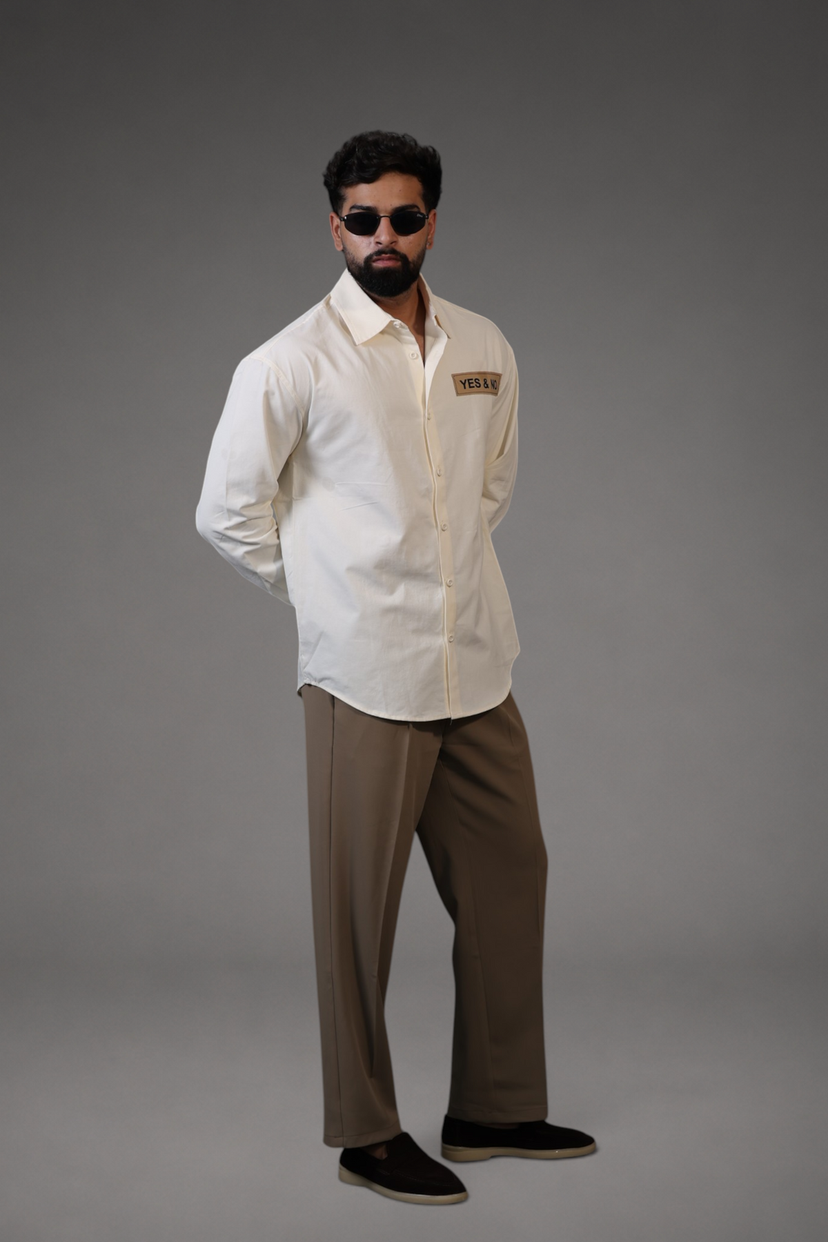 Boxy Fit Shirts Back Print