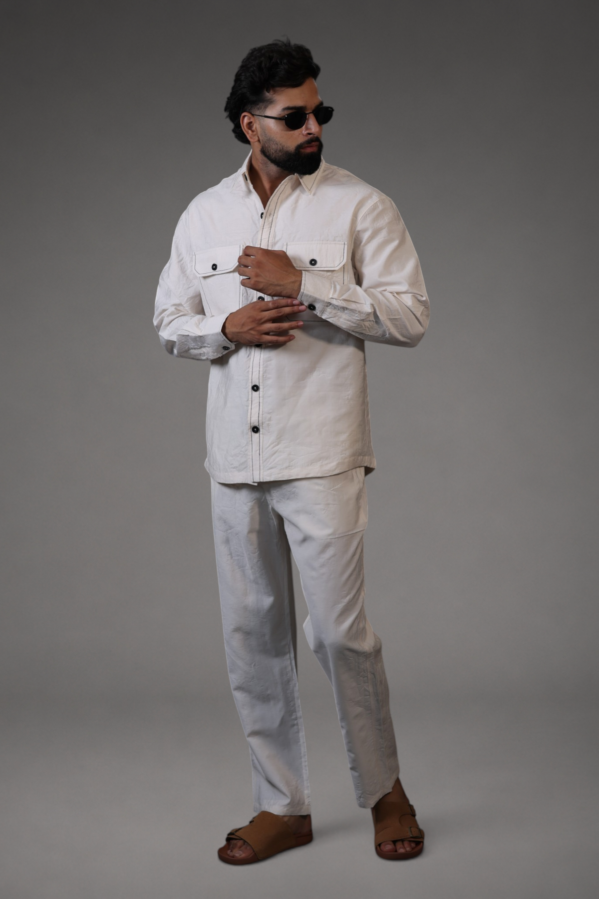 Wrinkle Fabric Shirts