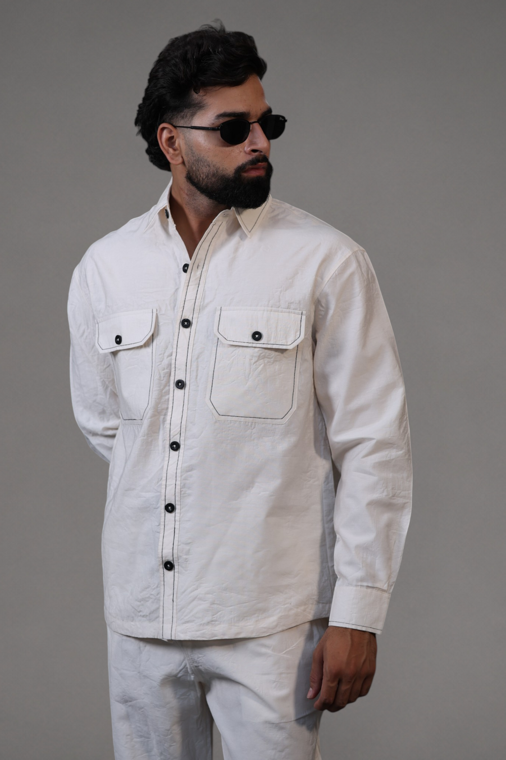 Wrinkle Fabric Shirts