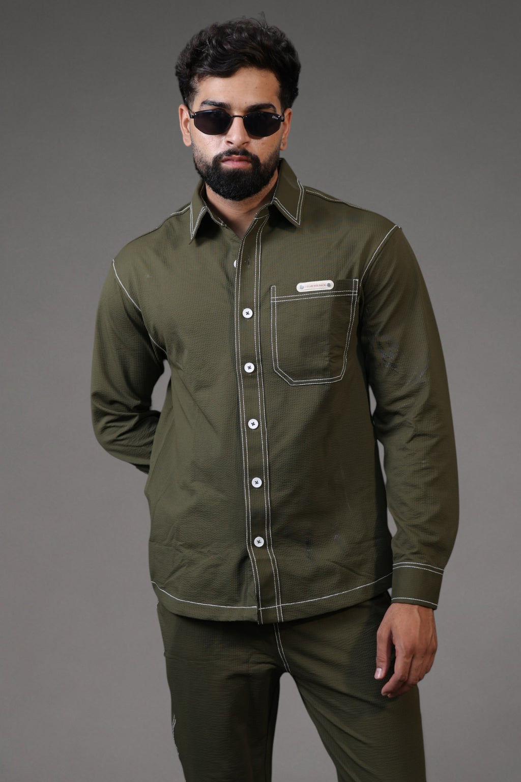 Wrinkle Fabric Shirts