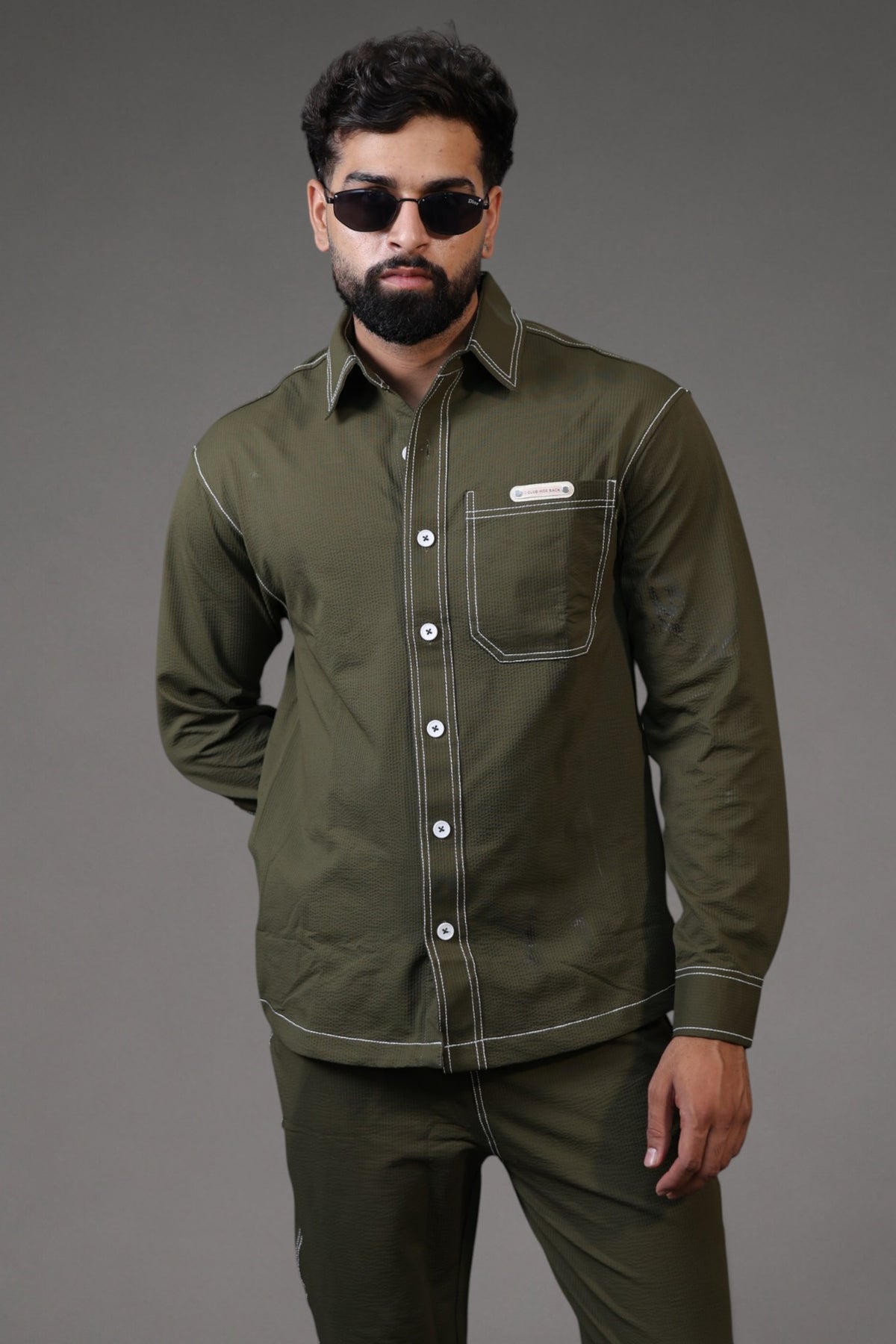 Wrinkle Fabric Shirts