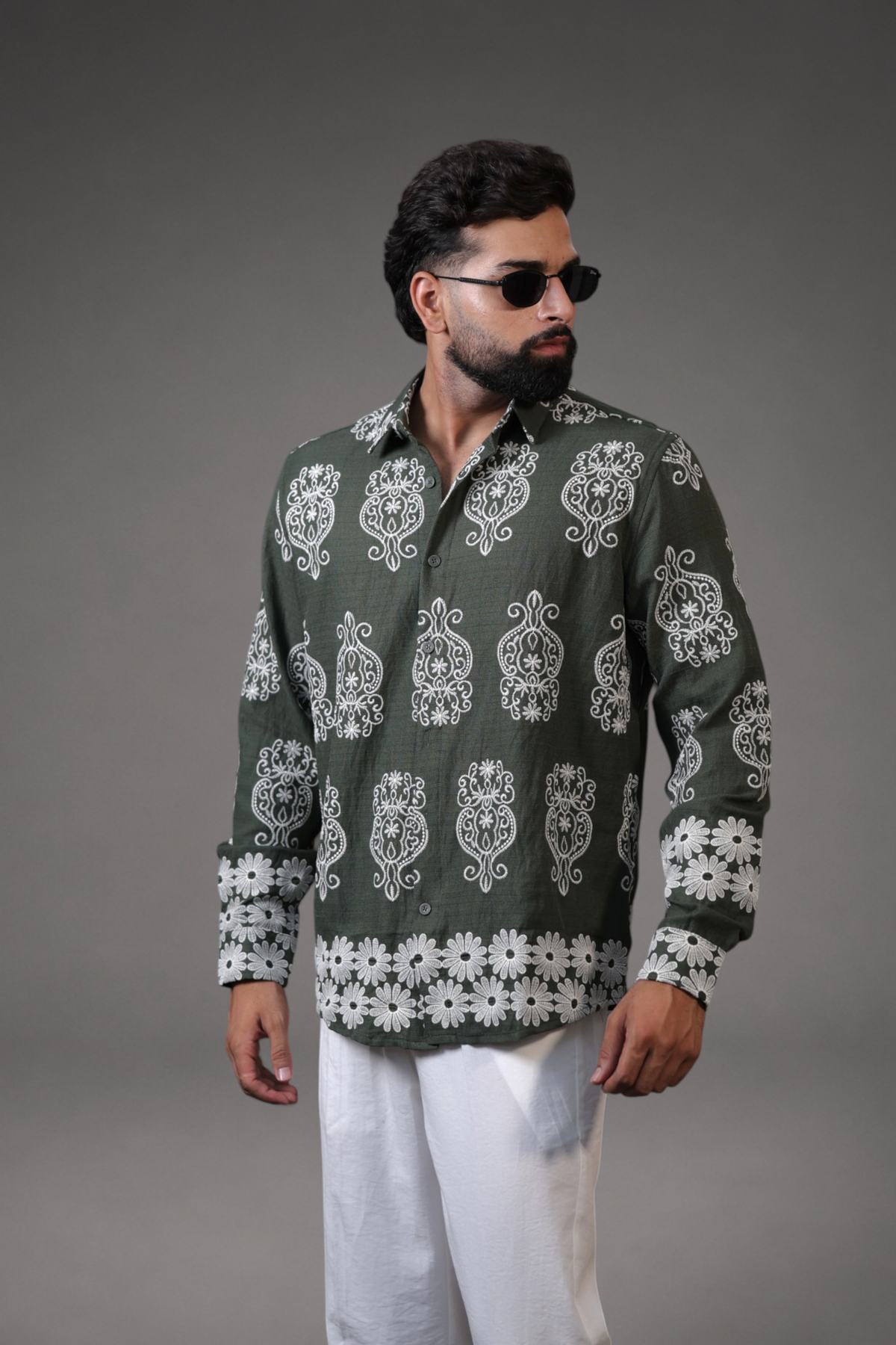 European Thread work Shirts