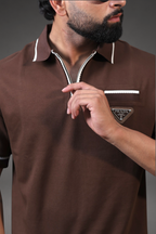 Zipup t-shirt