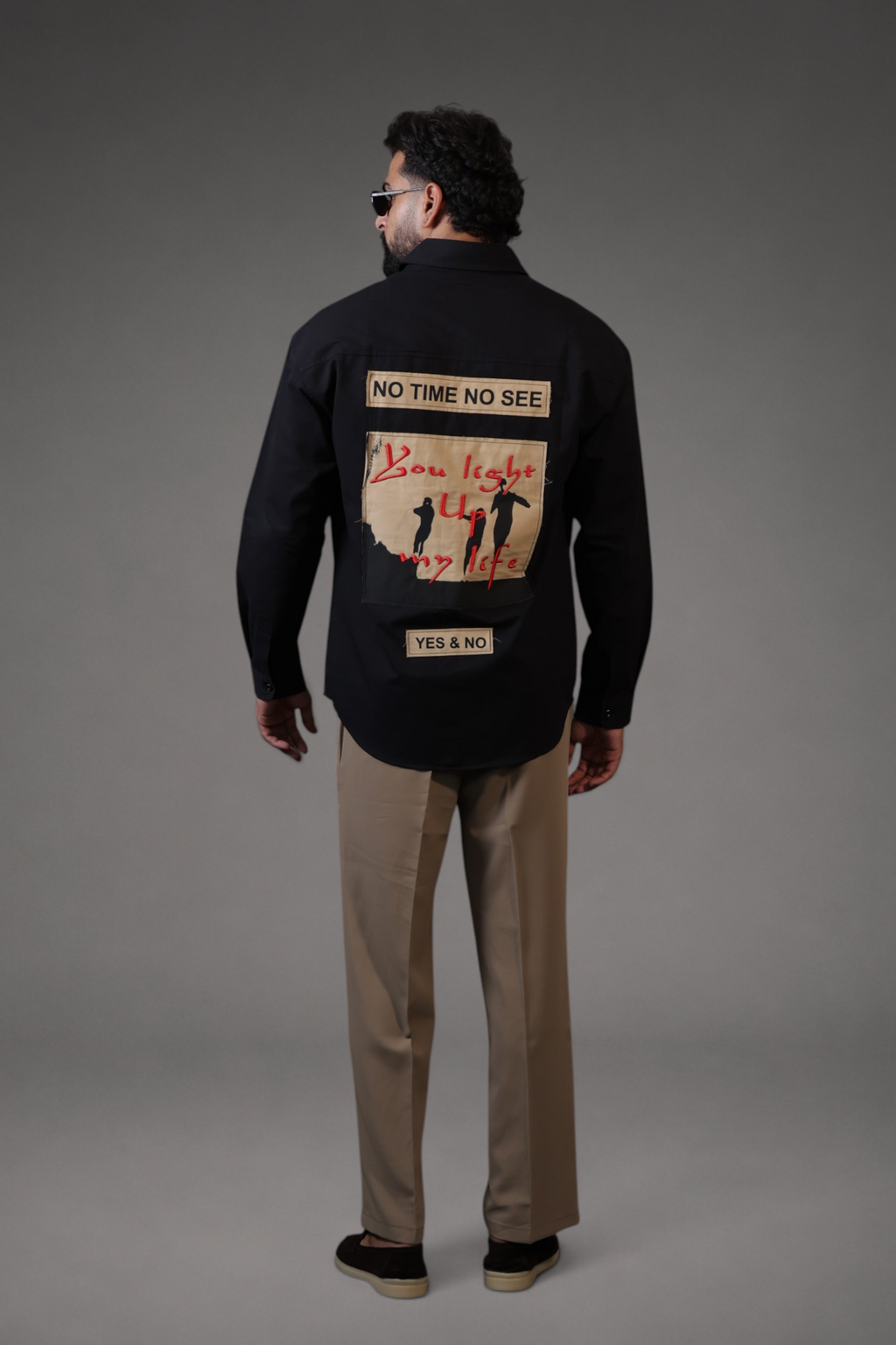 Boxy Fit Shirts Back Print