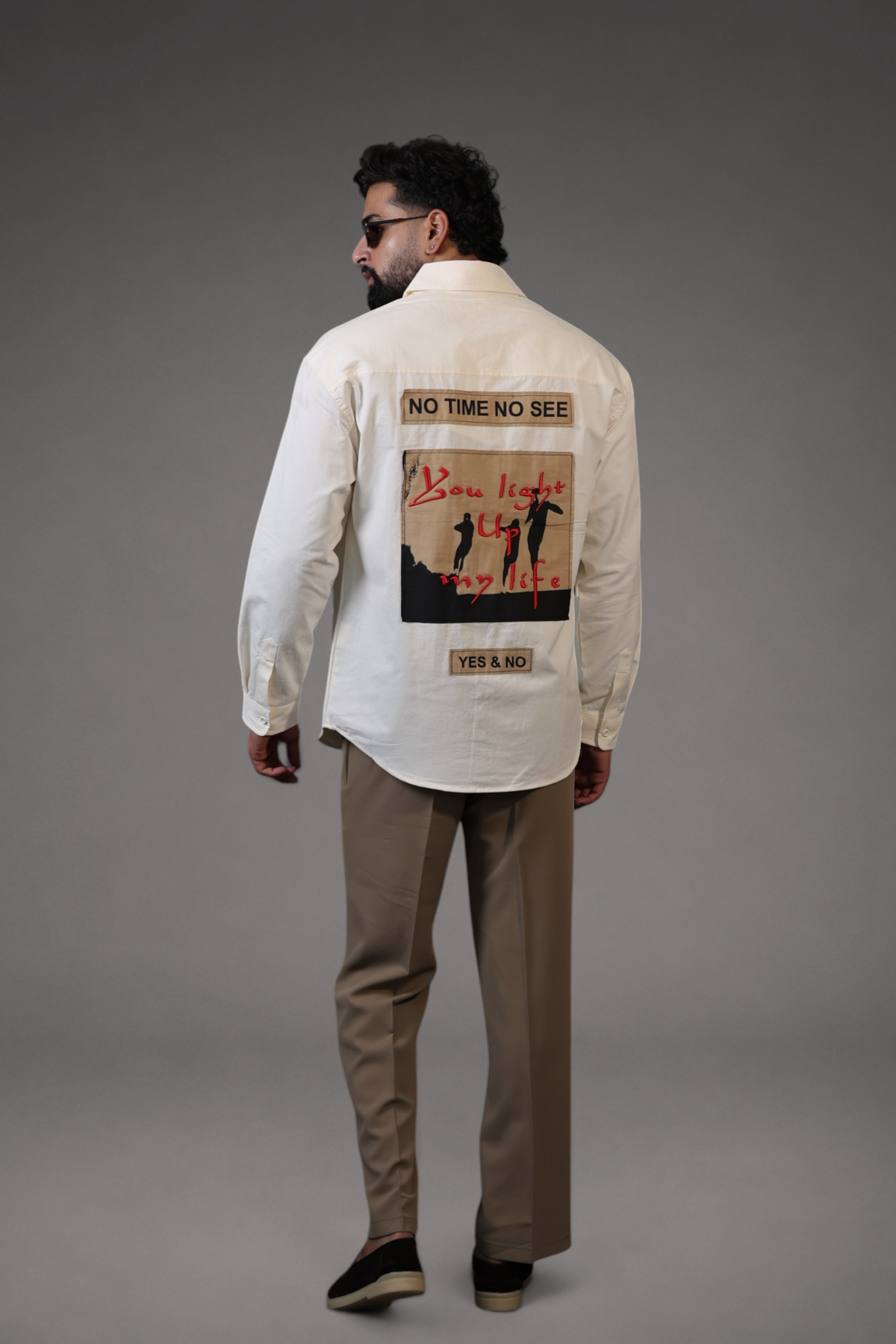 Boxy Fit Shirts Back Print
