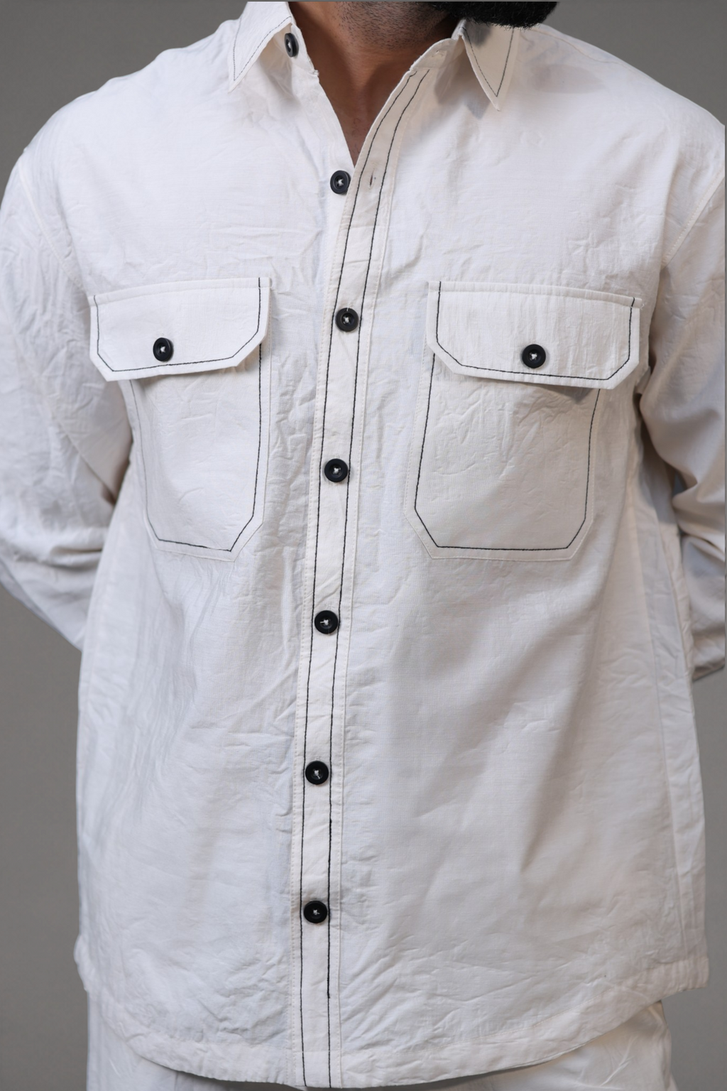 Wrinkle Fabric Shirts