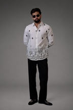 Embroidered European Linen Shirts