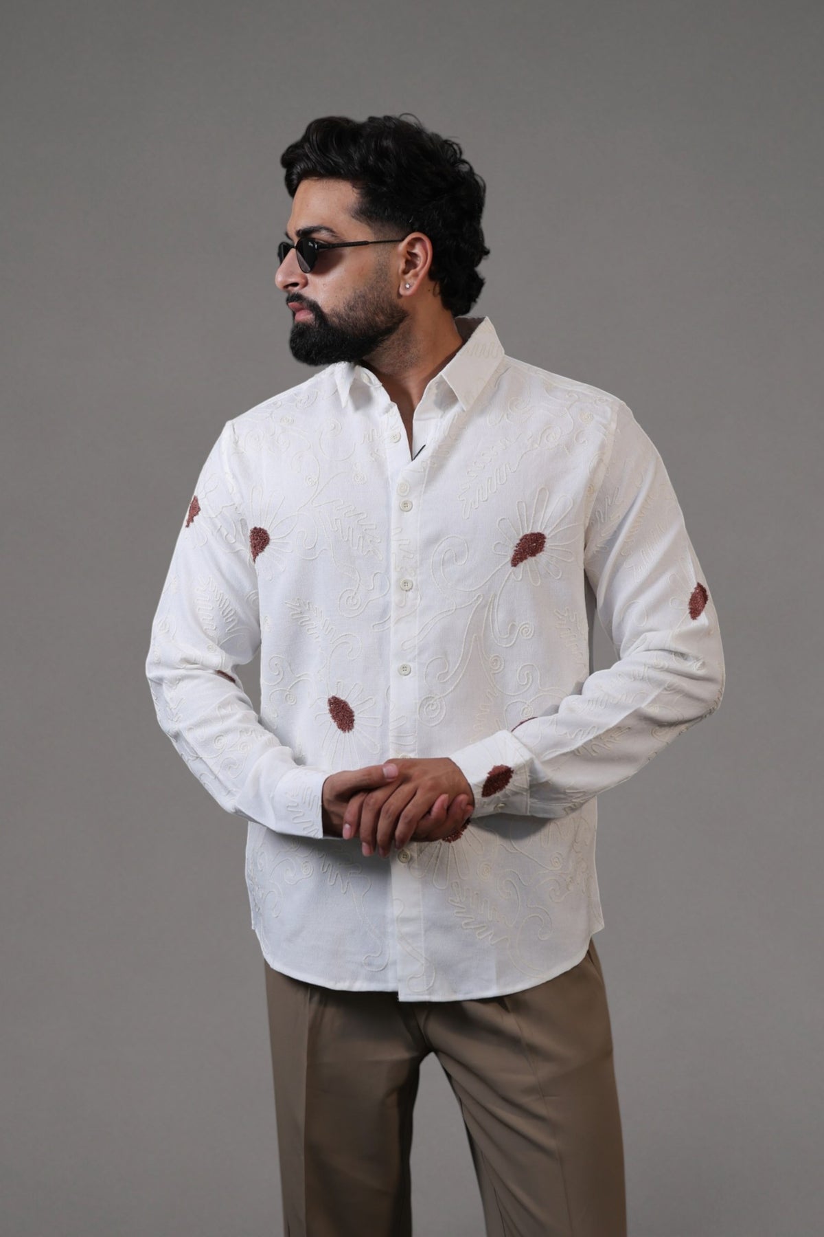 European Thread work Shirts