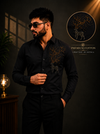 Black Premium Designer Shirt