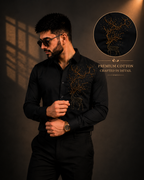 Black Premium Designer Shirt