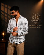 Embroidered White Shirt